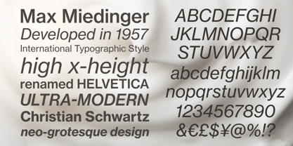 Neue Haas Grotesk Text Font Poster 3